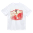 ぽんぽんあーと工房の🍎ちゃん ドライTシャツ