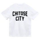 JIMOTOE Wear Local Japanの千歳市 CHITOSE CITY Dry T-Shirt