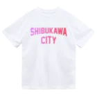 JIMOTOE Wear Local Japanの渋川市 SHIBUKAWA CITY ドライTシャツ