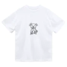 🅿️モリリンP＼( 'ω')／の尿漏れ我慢わんちゃんTシャツ Dry T-Shirt