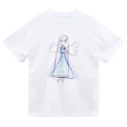 きっずしょっぷのドレスを着た天使 ドライTシャツ