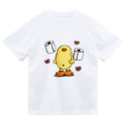 ぴょろりんちょ🐤のトイレットペーパー大好きぴよのTシャツ Dry T-Shirt