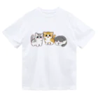 ふわにゃんshopののんびりにゃんず ドライTシャツ