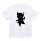 twoあんどtwoの『clown monkeys』メロディ シルエットＶｅｒ． ドライTシャツ