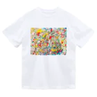 Yangzi shopのFlower garden ドライTシャツ