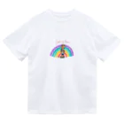 YellowSeed　by　MackPicasso　　のlove is lovel　【虹】 Dry T-Shirt