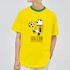 キッチュのスポーツパンダ　サッカー Dry T-Shirt