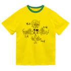 すとろべりーガムFactoryの四神 (黒) ドライTシャツ