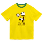 キッチュのスポーツパンダ　サッカー Dry T-Shirt