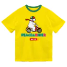 Big-T.jpのヒグマPEACE & RIDE(R)ヒーローカラー ドライTシャツ