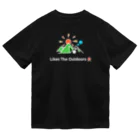 dlt.outdoorsのLikes The Outdoors　黒 ドライTシャツ