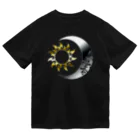 Senseの太陽と月 (Gold & Silver) ドライTシャツ