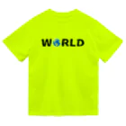 Ａ’ｚｗｏｒｋＳのWORLD(英字＋１シリーズ) Dry T-Shirt