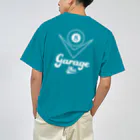 8garage SUZURI SHOPの8garage ロゴ ドライTシャツ