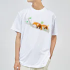 LittleLoroのレッサーパンダの脱力ゆるゆる人生 0463 Dry T-Shirt