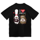 たまゆきショップのボウリングのIらぶ焼肉　グッズ ドライTシャツ