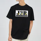 Threefall Japan Aviationの【Threefall Japan Aviation 】J3Rロゴ（TFJAバージョン:3ch手書き） ドライTシャツ