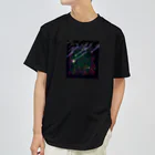 Drecome_Designの星降る森(紫) Dry T-Shirt