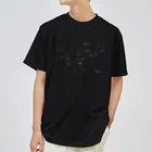 プラネコリウムのおとめ座(88星座シリーズ) ドライTシャツ