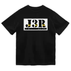 Threefall Japan Aviationの【Threefall Japan Aviation 】J3Rロゴ（TFJAバージョン:3ch手書き） ドライTシャツ