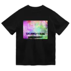 technophilia philosophyのlight painting with logo ドライTシャツ