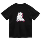 mugioのあの犬/パチパチ クランベリー Dry T-Shirt