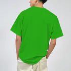 たびねこグッズSHOPのたびねこ-緑色の風 ドライTシャツ