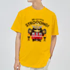 Train Kids! SOUVENIR SHOPの赤い電車 「 武士 ( もののふ ) 」 ドライTシャツ