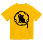 KOGUMA Factory SHOPのチェーンリングねこ・ブラック Dry T-Shirt