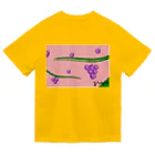 pastelia　shopのころころぶどう ドライTシャツ