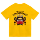 Train Kids! SOUVENIR SHOPの赤い電車 「 武士 ( もののふ ) 」 ドライTシャツ