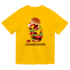 Train Kids! SOUVENIR SHOPのデカ盛りハンバーガー ! ドライTシャツ