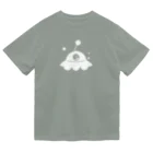 cosmicatiromのUFO 白 ドライTシャツ