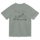 mmfumの今夜は山でキャンプしよう ドライTシャツ