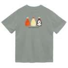 This is Mine（ディスイズマイン）のCook penguin ー黒ロゴVer.ー ドライTシャツ