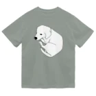 いぬあしバスタブの虚ろ犬〜まどろみ〜　文字なし ドライTシャツ