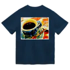 kazeou（風王）のCOFFEE and CAKE(アプリ加工) Dry T-Shirt