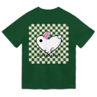 kazeou（風王）のLOVE＆RABBIT(市松)Y ドライTシャツ