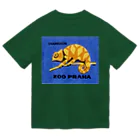 YS VINTAGE WORKSのチェコ・プラハ動物園　カメレオン ドライTシャツ