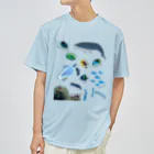 L_arctoaの沖縄の海の生き物 ドライTシャツ