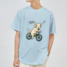 efrinmanのbicycleラブ イエロー ドライTシャツ