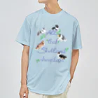 Airy BlueのAll that Shetland sheepdogs Dry T-Shirt