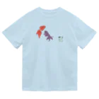 ari designの金魚づくし一ものがたり（シンプルバージョン） ドライTシャツ