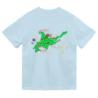 ❄️エゾヤマピチュー⚡️の手描き北海道シャツ ドライTシャツ