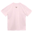 ゆにねこ惑星の🪐ゆにねこ🪐ロゴ入り×ピンク(髪色) Dry T-Shirt