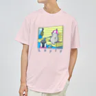 あざらしはうすのあざらしサウナ ドライTシャツ