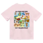 ケパ家のトーラーさんのアメコミ風シャツ 黒字 ドライTシャツ