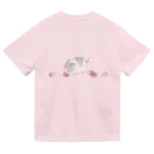 しらたまちゃんSHOPu〜🐽のイチゴとしらたまちゃん ドライTシャツ