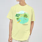 北村ハルコのMy trip to 西表島(ホワイトあり) Dry T-Shirt