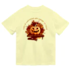 Yaya-rrのハロウィンのかぼちゃ「ジャック・オー・ランタン」 Dry T-Shirt